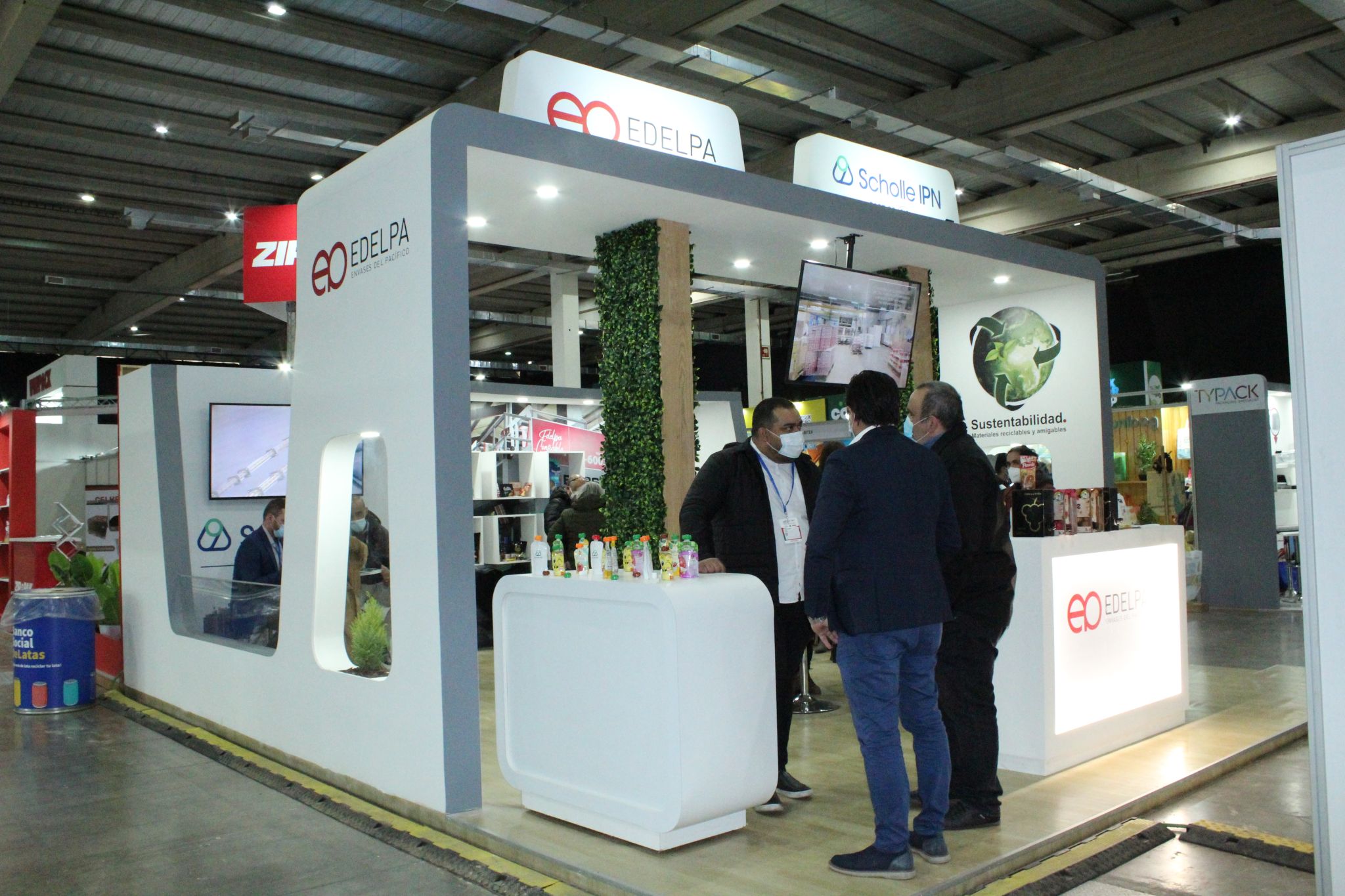 EDELPA PARTICIPÓ EN LA 2ª VERSIÓN DE LA FERIA LATINPACK CHILE